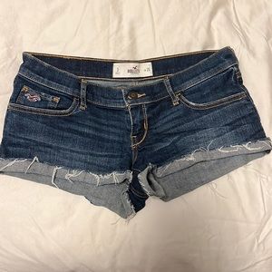 Hollister jean shorts